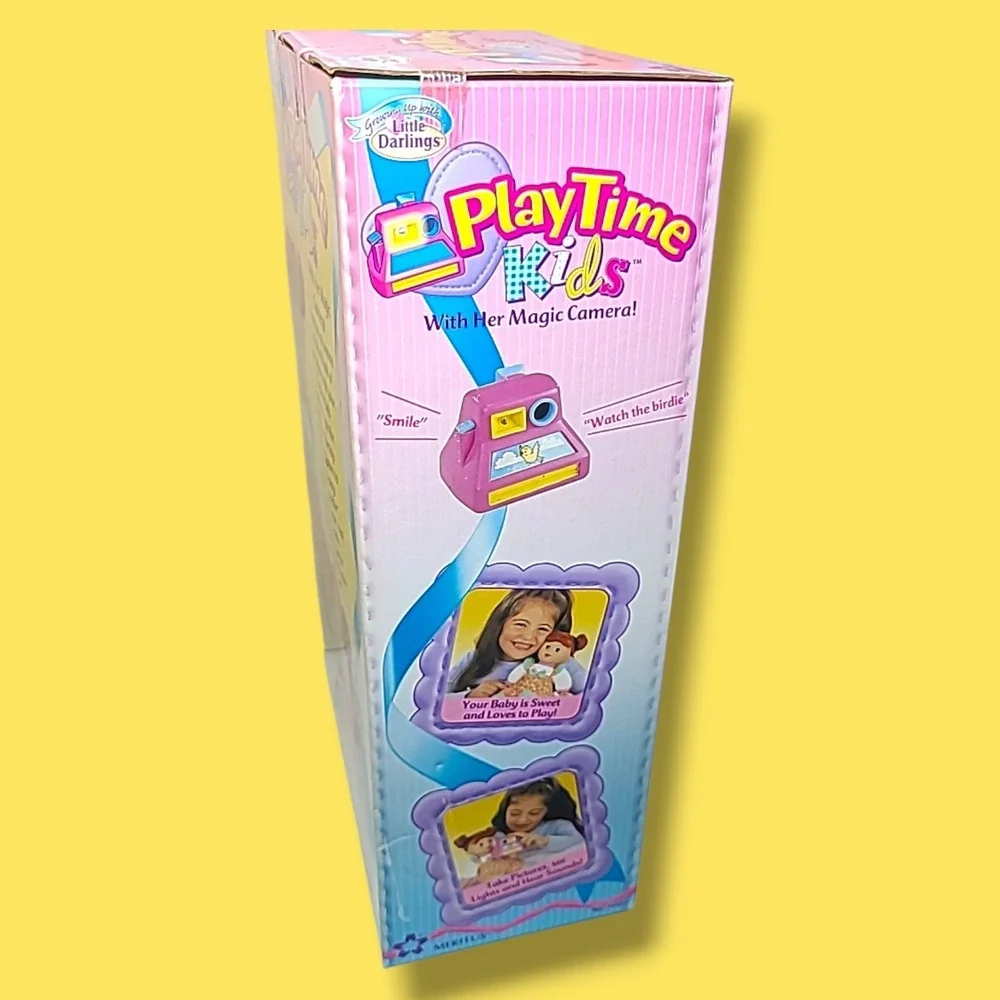 Vintage Meritus Little Darlings PlayTime Kids Camera Doll NOS NIB Lights Sounds